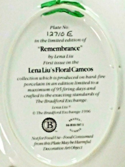 Forever in Bloom: Celebrating the Essence of Lena Liu's Limited Edition Cameos - Picture 6 of 6